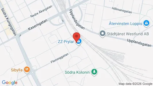 Lägenheter att hyra i Gävle - kort over placeringen