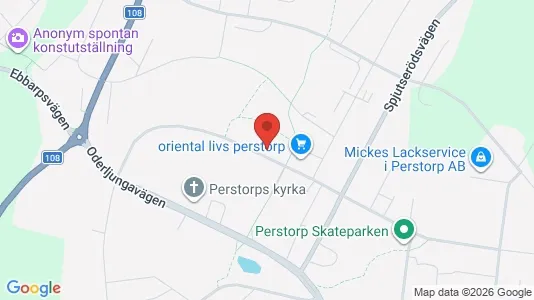 Lägenheter att hyra i Perstorp - kort over placeringen