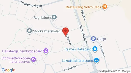 Lägenheter att hyra i Hallsberg - kort over placeringen