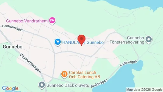 Lägenheter att hyra i Västervik - kort over placeringen