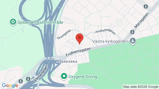 Lägenheter att hyra i Majorna-Linné - kort over placeringen