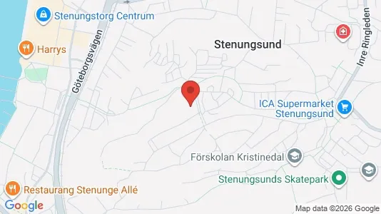 Lägenheter att hyra i Stenungsund - kort over placeringen
