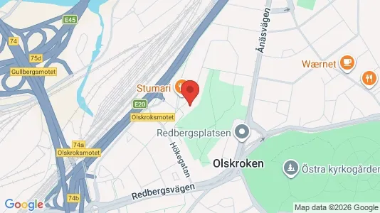 Lägenheter att hyra i Örgryte-Härlanda - kort over placeringen