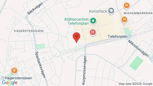 Lägenheter att hyra i Söderort - kort over placeringen