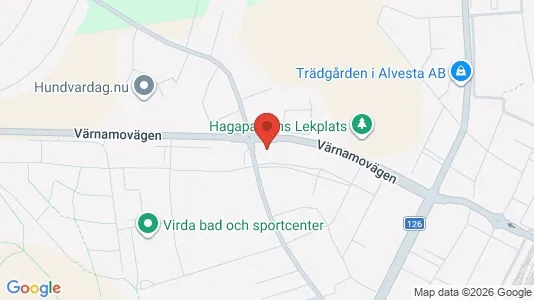 Lägenheter att hyra i Alvesta - kort over placeringen