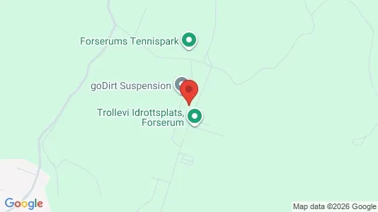 Lägenheter att hyra i Nässjö - kort over placeringen