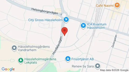 Lägenheter att hyra i Hässleholm - kort over placeringen