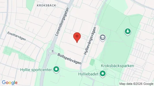 Lägenheter att hyra i Hyllie - kort over placeringen