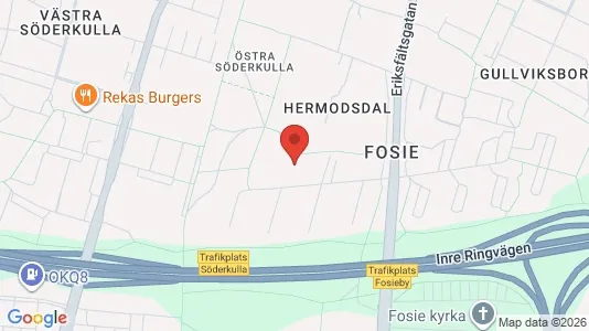 Lägenheter att hyra i Fosie - kort over placeringen