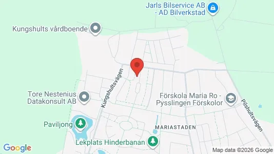 Lägenheter att hyra i Helsingborg - kort over placeringen