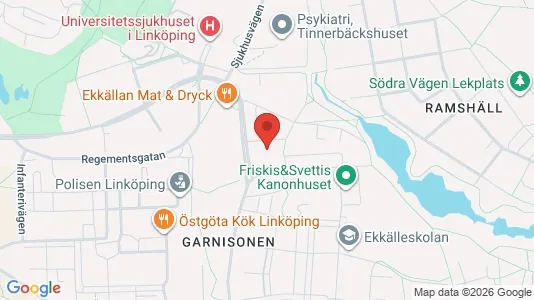Lägenheter att hyra i Linköping - kort over placeringen