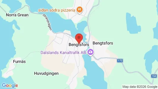 Lägenheter att hyra i Bengtsfors - kort over placeringen