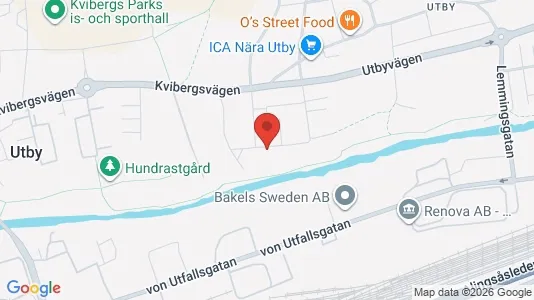 Lägenheter att hyra i Göteborg Östra - kort over placeringen