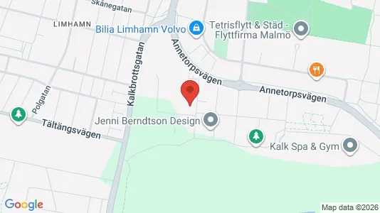 Lägenheter att hyra i Limhamn/Bunkeflo - kort over placeringen
