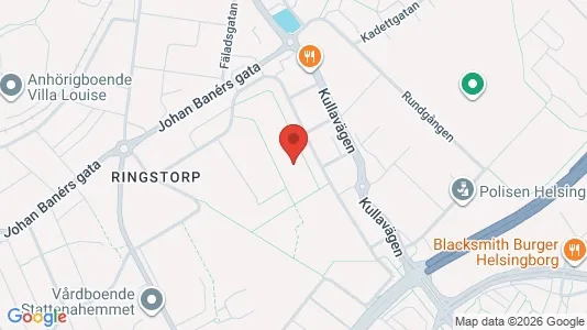 Lägenheter att hyra i Helsingborg - kort over placeringen