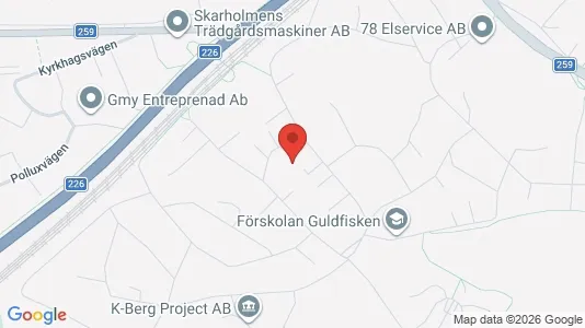 Lägenheter att hyra i Huddinge - kort over placeringen