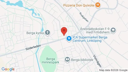 Lägenheter att hyra i Linköping - kort over placeringen