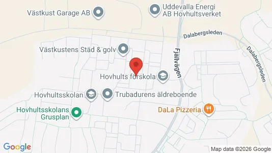 Lägenheter att hyra i Uddevalla - kort over placeringen