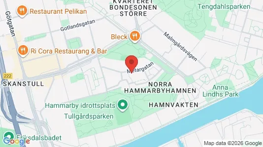 Lägenheter att hyra i Södermalm - kort over placeringen