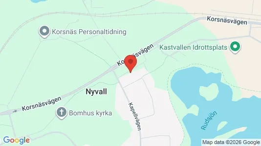 Lägenheter att hyra i Gävle - kort over placeringen