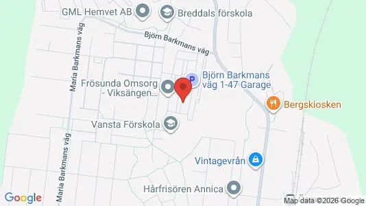 Lägenheter att hyra i Nynäshamn - kort over placeringen