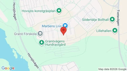 Lägenheter att hyra i Södertälje - kort over placeringen