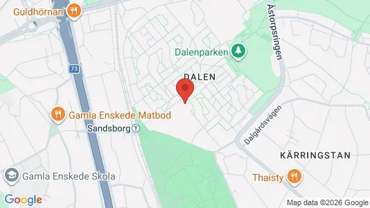 Lägenheter att hyra i Söderort - kort over placeringen