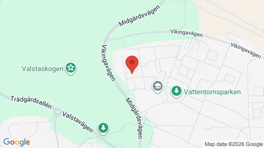 Rum att hyra i Sigtuna - kort over placeringen