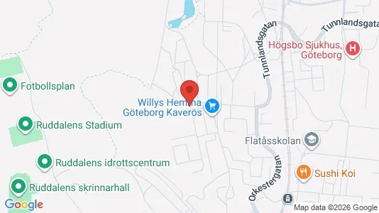 Lägenheter att hyra i Askim-Frölunda-Högsbo - kort over placeringen