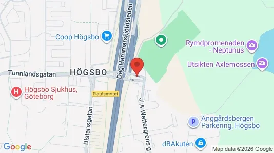 Lägenheter att hyra i Askim-Frölunda-Högsbo - kort over placeringen