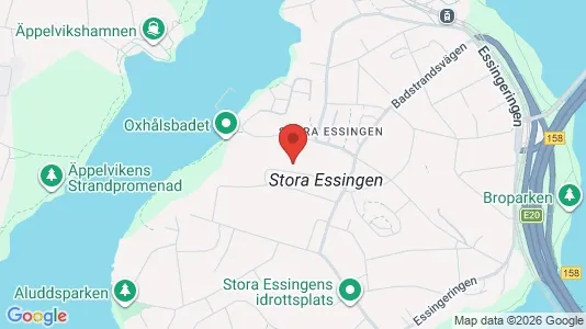 Lägenheter att hyra i Kungsholmen - kort over placeringen