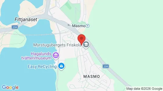 Lägenheter att hyra i Huddinge - kort over placeringen