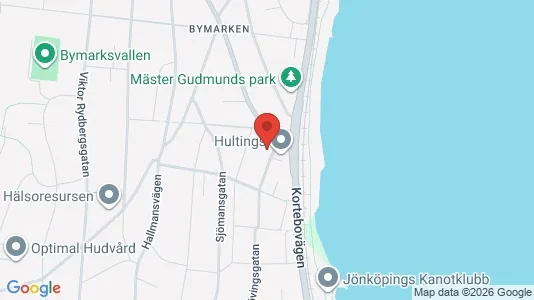 Lägenheter att hyra i Jönköping - kort over placeringen