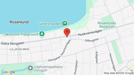 Lägenheter att hyra i Jönköping - kort over placeringen