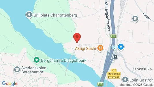 Lägenheter att hyra i Danderyd - kort over placeringen
