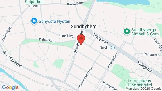 Lägenheter att hyra i Sundbyberg - kort over placeringen