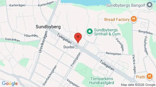 Lägenheter att hyra i Sundbyberg - kort over placeringen