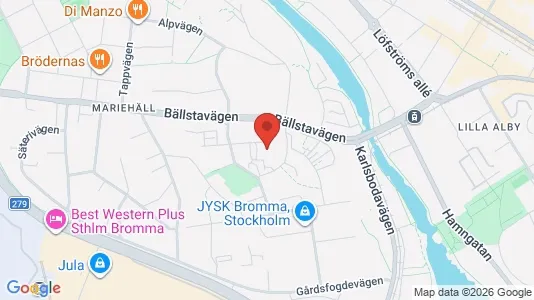 Lägenheter att hyra i Västerort - kort over placeringen