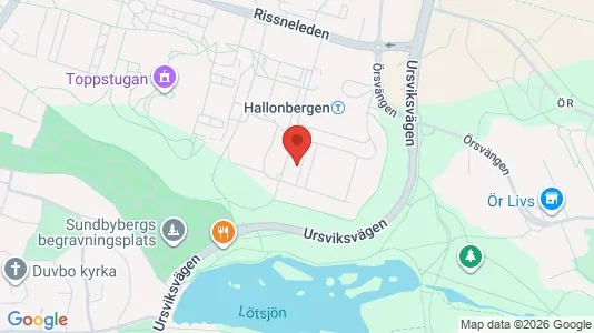 Lägenheter att hyra i Sundbyberg - kort over placeringen