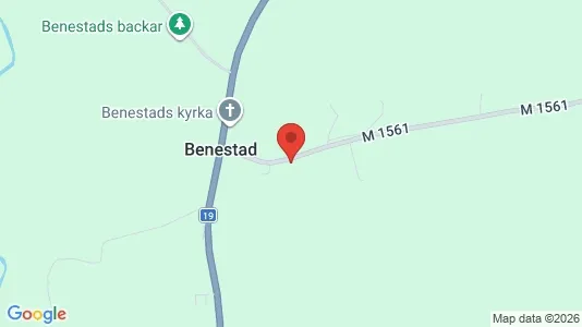 Lägenheter att hyra i Tomelilla - kort over placeringen