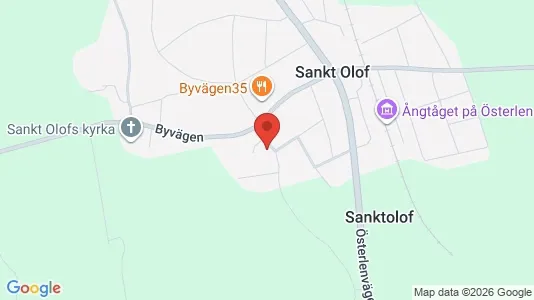 Lägenheter att hyra i Simrishamn - kort over placeringen