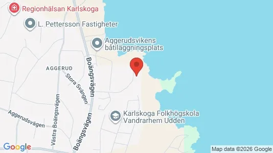 Lägenheter att hyra i Karlskoga - kort over placeringen
