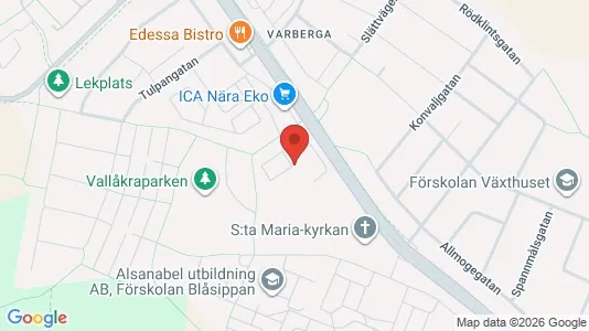 Lägenheter att hyra i Örebro - kort over placeringen