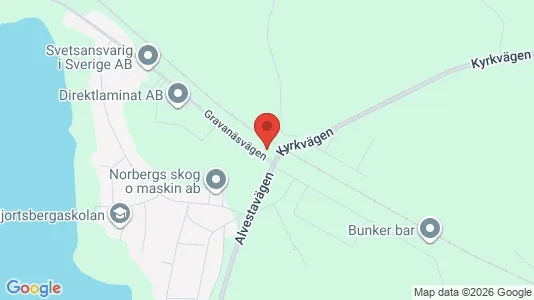Lägenheter att hyra i Alvesta - kort over placeringen