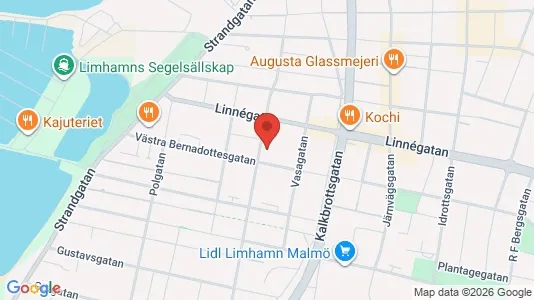 Lägenheter att hyra i Limhamn/Bunkeflo - kort over placeringen