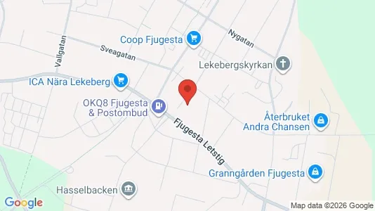 Lägenheter att hyra i Lekeberg - kort over placeringen