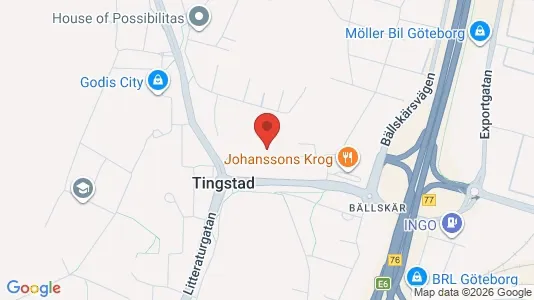 Lägenheter att hyra i Norra hisingen - kort over placeringen