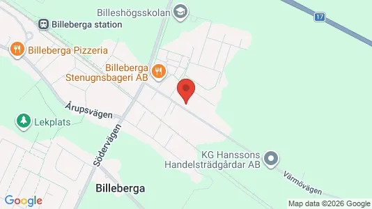 Lägenheter att hyra i Svalöv - kort over placeringen