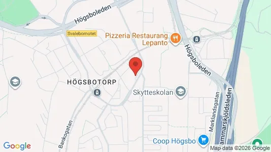 Lägenheter att hyra i Majorna-Linné - kort over placeringen