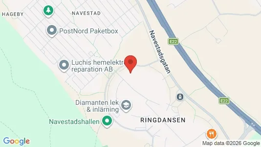 Lägenheter att hyra i Norrköping - kort over placeringen
